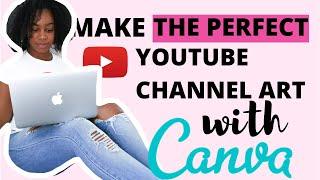 How To Make Youtube Channel Art Using Canva, Canva. Youtube Channel Art,Youtube Channel art Tutorial