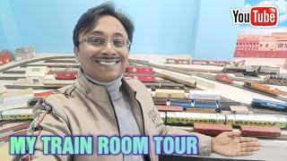 My Model Train Room Tour | HO Scale Indian Railways Model Train | Miniature Train | train video