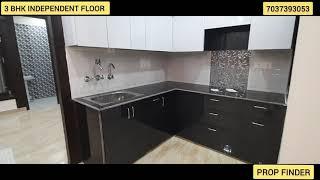 आलीशान 3BHK With Big Balcony Builder Floor in Vasundhara  Furnished Ready to Move Flat  Book Now