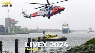 LIVEX 2024 IJmuiden | Evacuation exercise | 2x Coast Guard AW189 2x Navy NH90