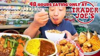 48 Hours Eating ONLY Trader Joe's Food | BEST Trader Joe's Noodles EVER?!