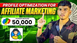 How to optimization social media profile for affiliate marketing !