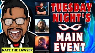 Tuesday Night's Main Event w/ Nate The Lawyer - Kyle Rittenhouse Verdict EXPOSES Hollywood And Media