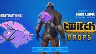 Gratis Twitch Drops | gratis Rückenaccessoir | Streamer Bowl III ft Fortnite | Chapter 3