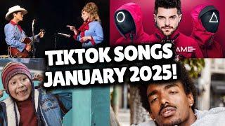 Top Trending Songs on TikTok - JANUARY 2025!