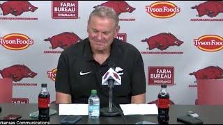 Sam Pittman Press Conference - Arkansas 19, Tennessee 14