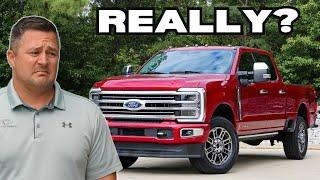 EVERYTHING Ford changed on the new 2025 Super Duty!