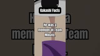 Facts About Kakashi Hatake Every Naruto Fan Should Know 4 #shorts