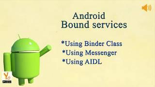 Android Bound Services