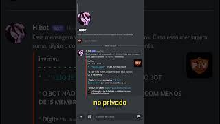  Como raidar o servidor do seu amigo no Discord #raid #piv #pivbot #discord #bot #meme #trolagem