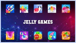 Super 10 Jelly Games Android Apps