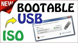 How to Make Bootable USB using ISO File | ENGLISH