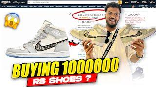 Buying 1000000 rs Nike Jordan Dior Shoes ?  World's Rarest & Costly Shoes Review