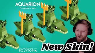 The FORGOTTEN SQUID! NEW Aquarion Marshland Skin Release | Skin Series | Battle of Polytopia