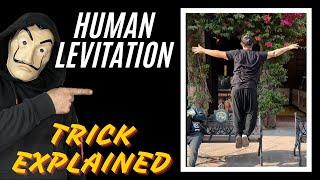 HUMAN LEVITATION ! Magic Trick Explained 🪄