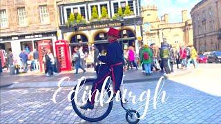 Edinburgh Old Town, "Harry Potter" street, Korean food and favourite cafe - a sunny day with me