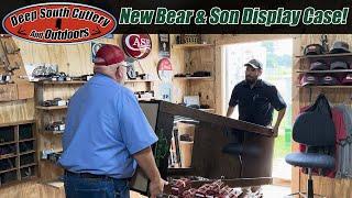 New Bear & Son Knife Display Case! Deep South Cutlery Shop Update! #Bear&Son #edcknife #blade