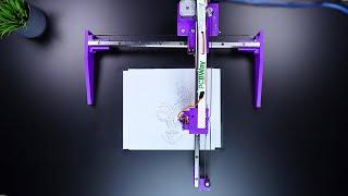 DIY 3D Printed CNC Plotter Machine with NEMA 17 Motors