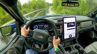 2022 Ford F-150 Lightning Platinum - POV First Drive (Binaural Audio)