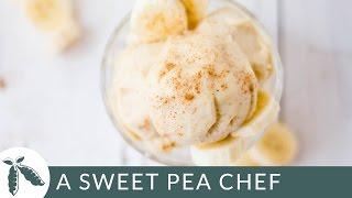 1 Ingredient Banana Ice Cream Recipe | A Sweet Pea Chef