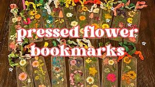 Craft Fair Idea #1 PRESSED FLOWER BOOKMARKSCraft Fair Series 2024