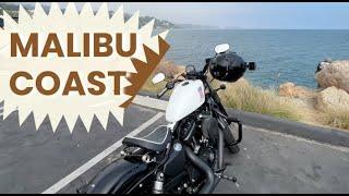 Ride with me - Malibu Coast PCH on my Harley Davidson Motorcycle - Moto Vlog