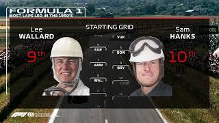 F1 - Most Laps Led In The 1950's - Starting Grid - Modern Graphics