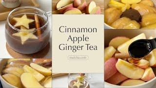 Cinnamon Apple Ginger Tea | a soothing fall afternoon sip