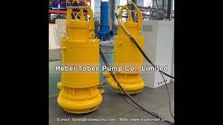 Hydroman® Submersible Slurry Pump for Desilting Siltation with Frequency Starter