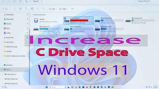 How to Increase C Drive Space in Windows 11| Extend C Drive |