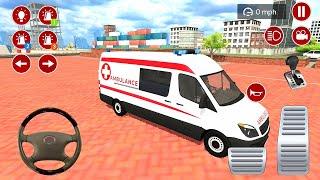 Direksiyonlu Ambulans oyunu 3D #21 American Ambulance Simulator - Ambulans oyunları Android Gameplay