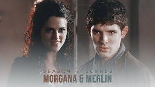 Morgana & Merlin Scenes (Season 4) [Logoless 1080p] [Download link]