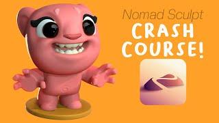 Nomad Sculpt Crash Course for Complete Beginners - Version 1.84