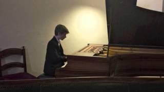 J.S. Bach French suite No 4 in E flat major - Davide Scarabottolo