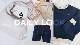 ootd vlog 데일리룩 출근룩 | 세인트제임스 | 클락스 | 미닛뮤트 | 프루아 | 여밈 | 앤아더스토리즈 | 자라 | 나이키 | 몰핀 | 디어리스트 | 가을 니트 mtm