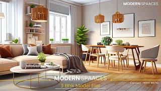 Modern Spaces Engrace Vista | Modern Spaces Serene Heights | Model Flat