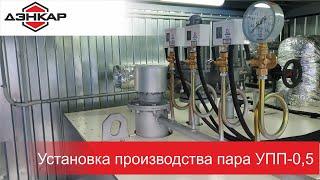 Установка производства пара УПП-0,5. ДЭНКАР.