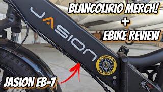 Jasion EB-7 E-Bike Review / Blancolirio Merch Store!