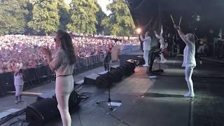 Tom Bailey performing at Shrewsbury Lets Rock 2019