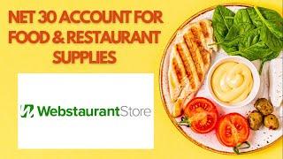 Webstaraunt Plus Net 30 Account: A Quick And Easy Way To Buy Food Supplies