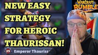 HEROIC Emperor Thaurissan - Blackrock Mountain Campaign Guide - Warcraft Rumble F2P