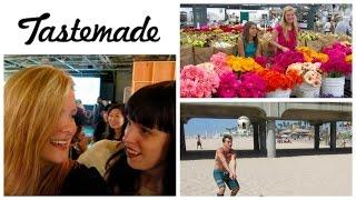 LA Pt. 2 | Beach | Tastemade Apple TV Launch | Azusa & Flower Market