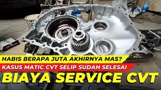 Biaya servis matic cvt mobil, bengkel matic jogja