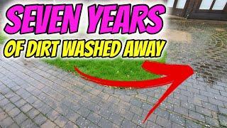 Seven years of dirt pressure washed away