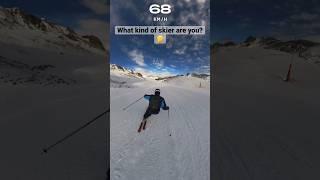 What kind of skier are you?  #skiing #mountains #snow