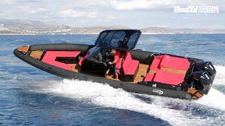 To νέο φουσκωτό Seafighter RIB T30 στο περιοδικό Boat & Fishing Νοεμβρίου