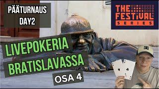 Livepokeria Bratislavassa Osa 4. Pääturnaus jatkuu, Day2 ja unelma! #livepokeri #turnauspokeri