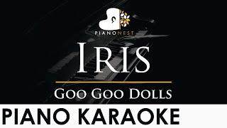 Goo Goo Dolls - Iris - Piano Karaoke Instrumental Cover with Lyrics