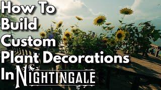 How To Build Custom Planters In Nightingale