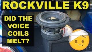 ROCKVILLE K9 SUBWOOFER 3 MONTH REVIEW!